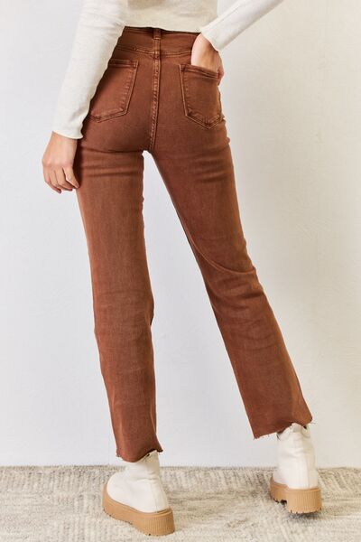 RISEN Full Size High Rise Tummy Control Straight Jeans king-general-store-5710.myshopify.com