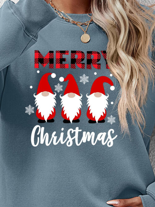 MERRY CHRISTMAS Long Sleeve Sweatshirt king-general-store-5710.myshopify.com