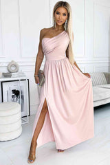 One-Shoulder Slit Maxi Dress king-general-store-5710.myshopify.com