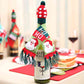 Christmas Hat and Scarf Wine Bottle Decoration king-general-store-5710.myshopify.com