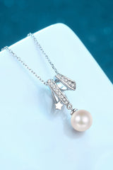 Give You A Chance Pearl Pendant Chain Necklace king-general-store-5710.myshopify.com