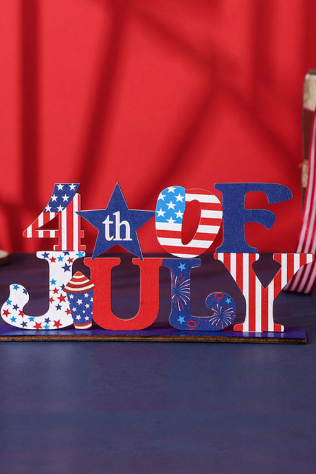 Independence Day Wood Decorative Ornament king-general-store-5710.myshopify.com