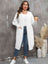 Plus Size Long Sleeve Pocketed Cardigan king-general-store-5710.myshopify.com