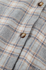 Plaid Drawstring Hooded Shirt Jacket king-general-store-5710.myshopify.com