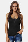 Button Down Tank Top king-general-store-5710.myshopify.com