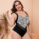 Full Size Printed Sleeveless One-Piece Swimsuit king-general-store-5710.myshopify.com