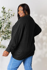 Basic Bae Full Size Ribbed Cocoon Cardigan king-general-store-5710.myshopify.com