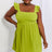 Culture Code Sunny Days Full Size Empire Line Ruffle Sleeve Dress in Lime king-general-store-5710.myshopify.com