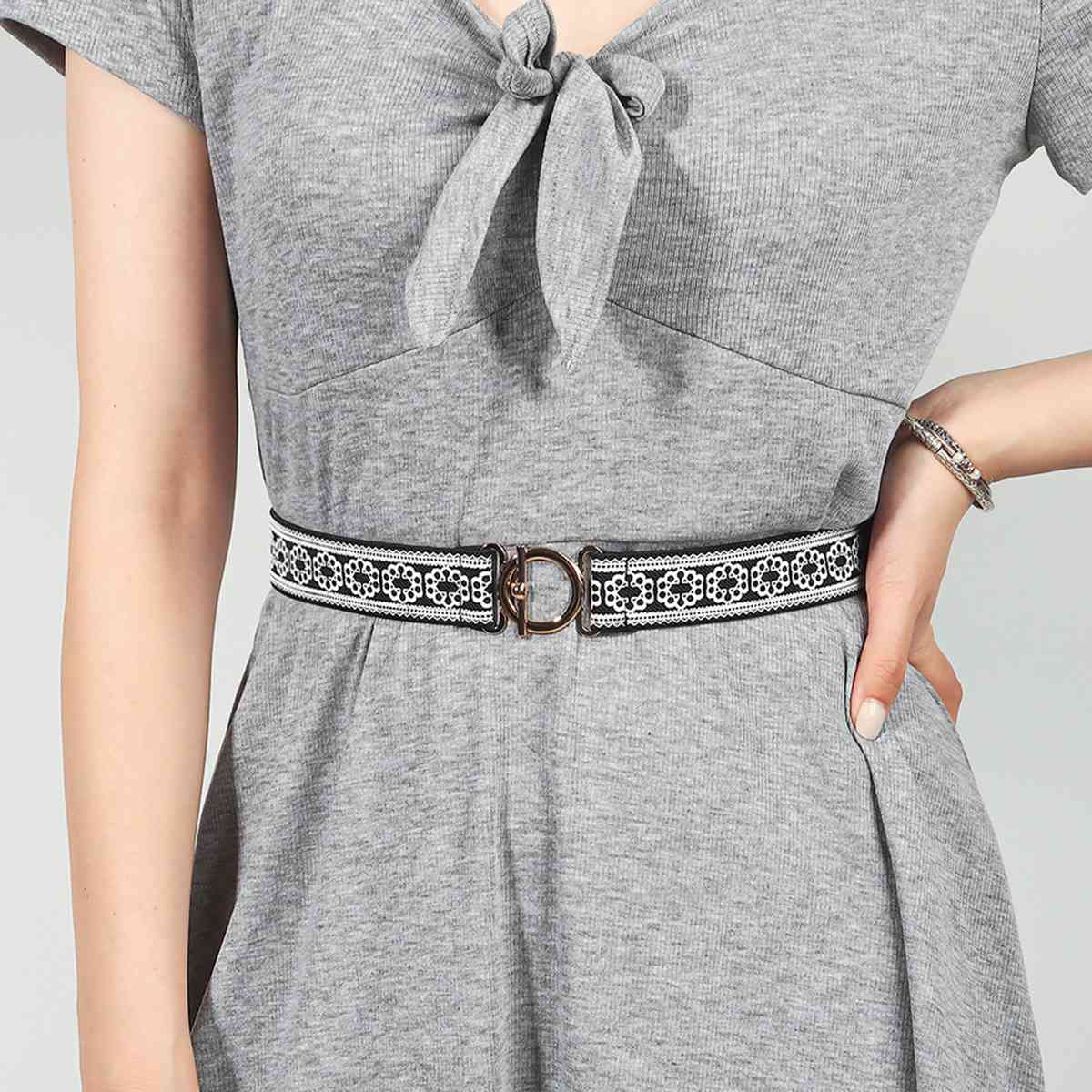 Toggle Clasp Elastic Belt king-general-store-5710.myshopify.com