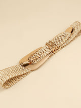 Irregular Buckle Braid Belt king-general-store-5710.myshopify.com