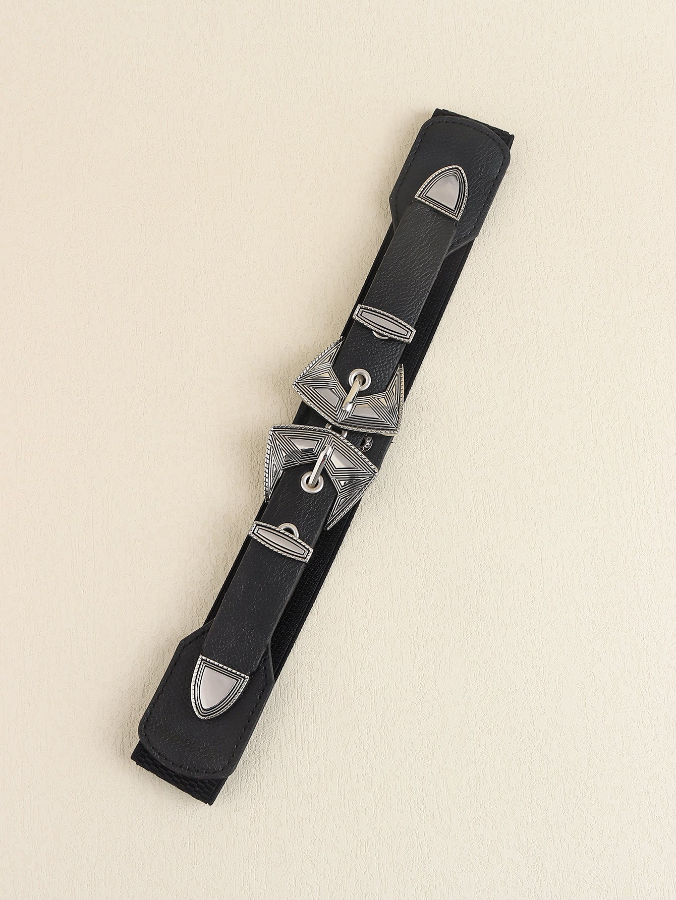 Double Buckle PU Leather Belt king-general-store-5710.myshopify.com