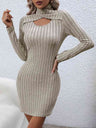 Long Sleeve Ribbed Sweater Dress king-general-store-5710.myshopify.com