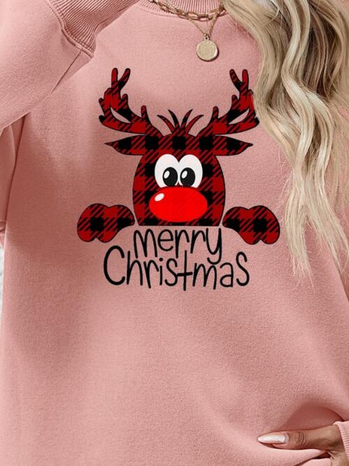 MERRY CHRISTMAS Graphic Sweatshirt king-general-store-5710.myshopify.com