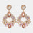 Zinc Alloy Frame Glass Stone Dangle Earrings king-general-store-5710.myshopify.com