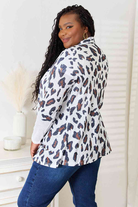 Double Take Leopard Long Sleeve Cardigan king-general-store-5710.myshopify.com