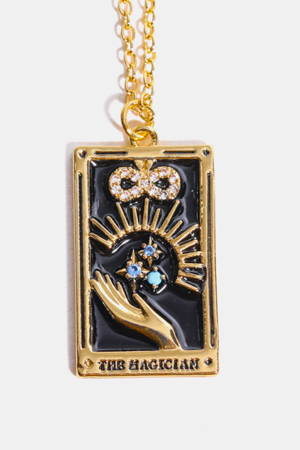 Tarot Card Pendant Stainless Steel Necklace king-general-store-5710.myshopify.com