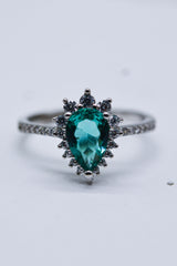 Paraiba Tourmaline Pear Shape Ring king-general-store-5710.myshopify.com