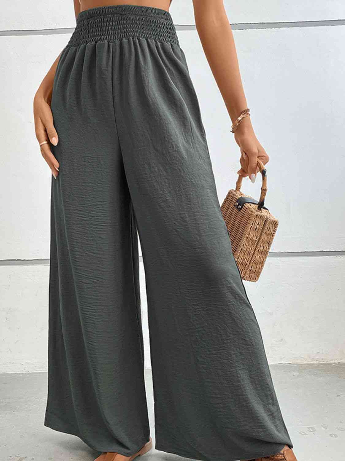 Wide Waistband Relax Fit Long Pants king-general-store-5710.myshopify.com