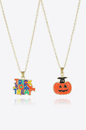 Two-Piece Halloween Theme Necklace Set king-general-store-5710.myshopify.com