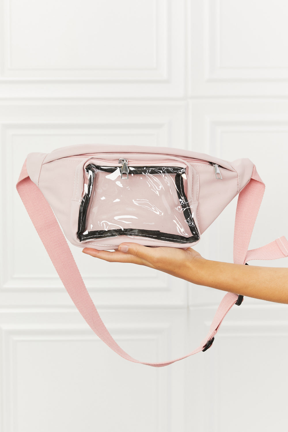 Fame Doing Me Waist Bag in Pink king-general-store-5710.myshopify.com