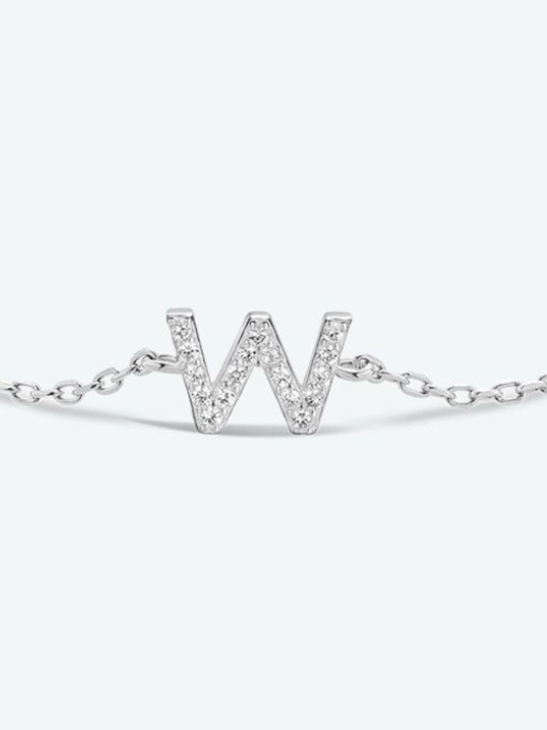 V To Z Zircon 925 Sterling Silver Bracelet king-general-store-5710.myshopify.com