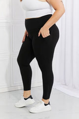 Leggings Depot Full Size Strengthen and Lengthen Reflective Dot Active Leggings king-general-store-5710.myshopify.com