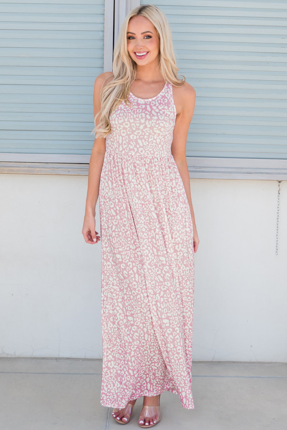 Leopard Round Neck Sleeveless Maxi Dress king-general-store-5710.myshopify.com