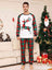 Full Size Reindeer Graphic Top and Plaid Pants Set king-general-store-5710.myshopify.com