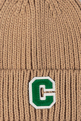 Letter C Patch Cuffed Beanie king-general-store-5710.myshopify.com