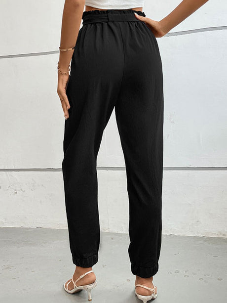 Tie Front Long Pants king-general-store-5710.myshopify.com