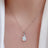 Opal Oval Pendant Chain Necklace king-general-store-5710.myshopify.com