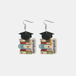 School Theme Wooden Dangle Earrings king-general-store-5710.myshopify.com