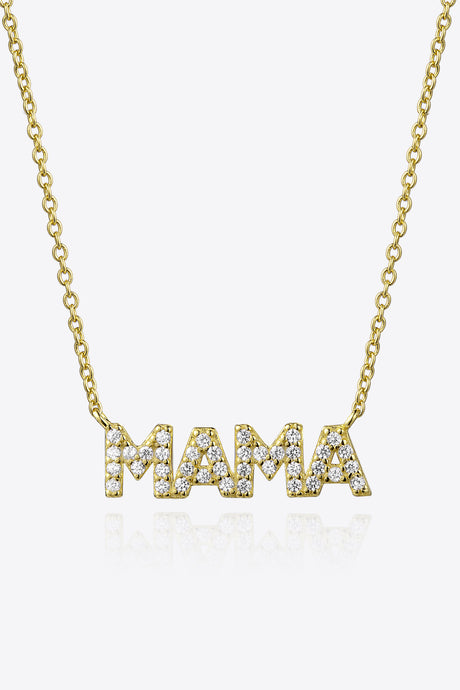 MAMA Zircon 925 Sterling Silver Necklace king-general-store-5710.myshopify.com