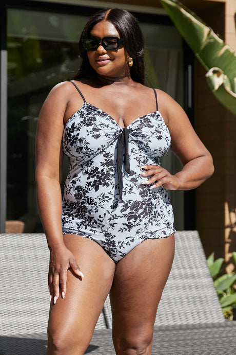 Marina West Swim Côte d'Azur Ruffle Trim One-Piece Swimsuit king-general-store-5710.myshopify.com