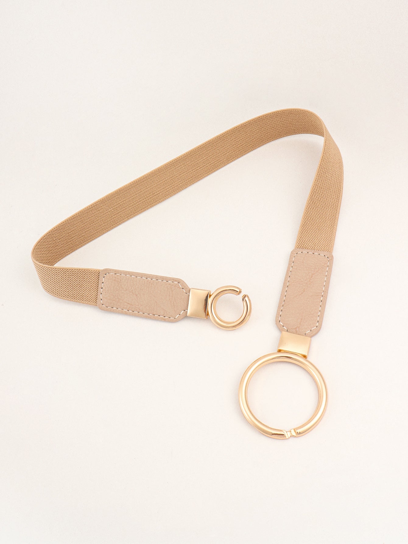 Double Ring Buckle Elastic PU Belt king-general-store-5710.myshopify.com