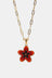 Flower Pendant Stainless Steel Necklace king-general-store-5710.myshopify.com