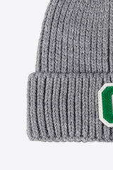 Letter C Patch Cuffed Beanie king-general-store-5710.myshopify.com