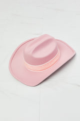 Fame Western Cutie Cowboy Hat in Pink king-general-store-5710.myshopify.com