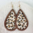Teardrop Shape Wooden Dangle Earrings king-general-store-5710.myshopify.com