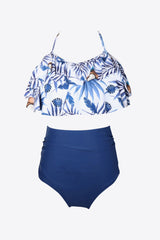 Printed Layered Halter Neck Two-Piece Swim Set king-general-store-5710.myshopify.com