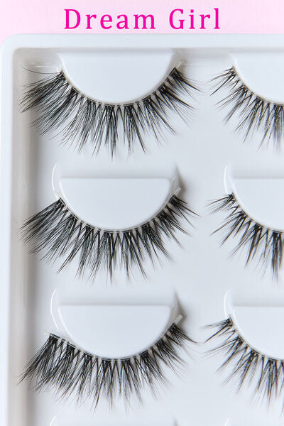 SO PINK BEAUTY Faux Mink Eyelashes 5 Pairs king-general-store-5710.myshopify.com