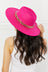 Fame Keep Your Promise Fedora Hat in Pink king-general-store-5710.myshopify.com