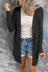 Button Down Long Sleeve Longline Cardigan king-general-store-5710.myshopify.com