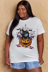 Simply Love Full Size Jack-O'-Lantern Graphic T-Shirt king-general-store-5710.myshopify.com