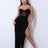 Sequin Spliced Mesh Adjustable Strap Dress king-general-store-5710.myshopify.com