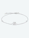 V To Z Zircon 925 Sterling Silver Bracelet king-general-store-5710.myshopify.com