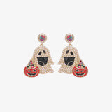 Ghost Rhinestone Alloy Earrings king-general-store-5710.myshopify.com