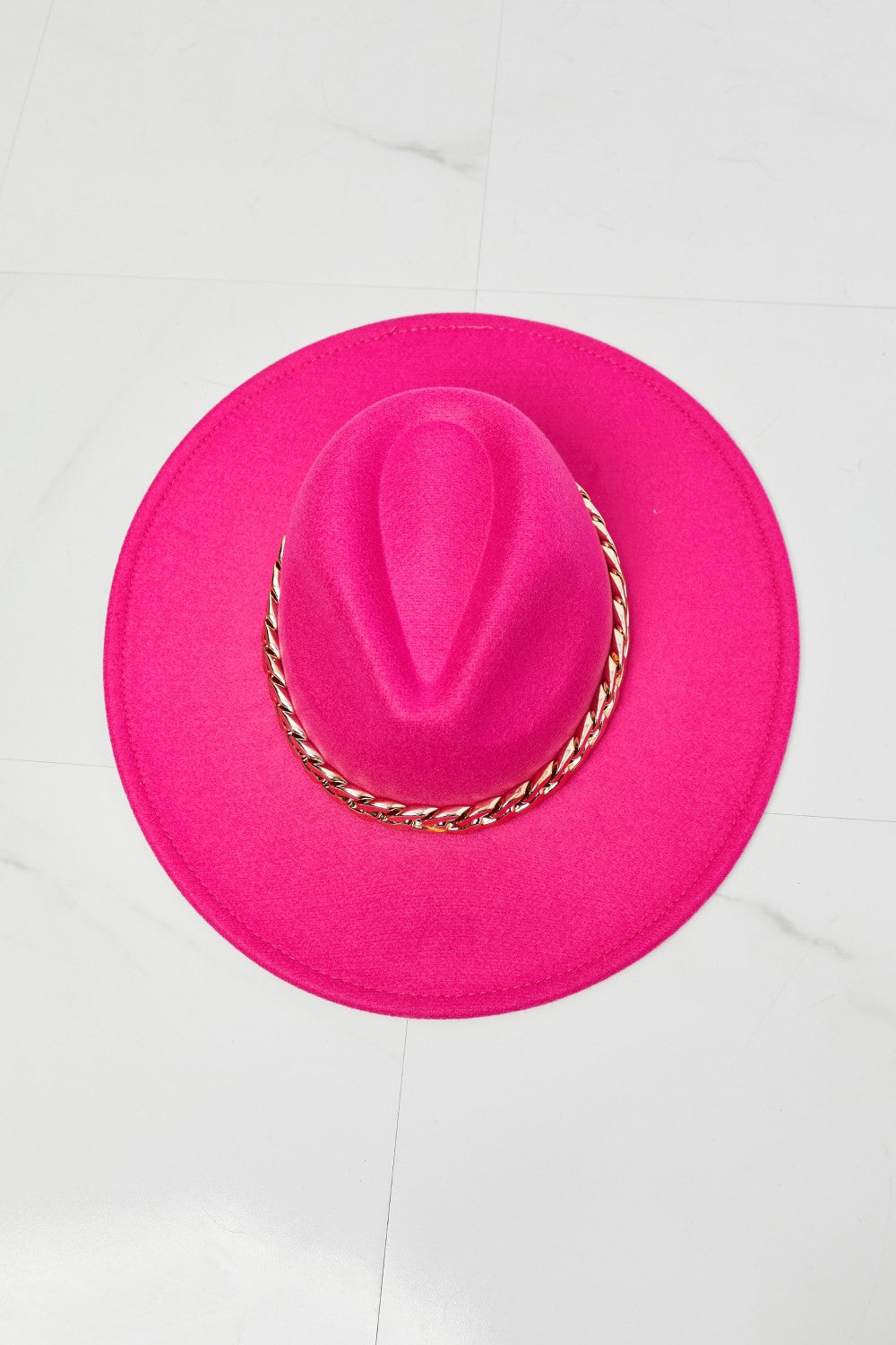 Fame Keep Your Promise Fedora Hat in Pink king-general-store-5710.myshopify.com