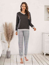 Long Sleeve Top and Polka Dot Pants Set king-general-store-5710.myshopify.com