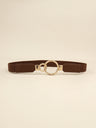 Double Ring Buckle Elastic PU Belt king-general-store-5710.myshopify.com